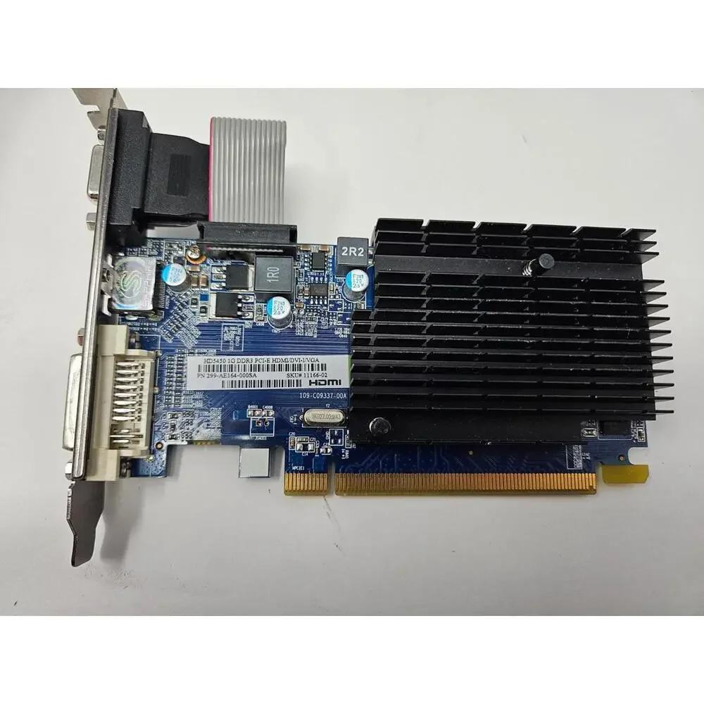 SAPPHIRE AMD HD 5450 512MB DDR3 SDRAM VGA/HDMI/DVI PCI-E Video Card